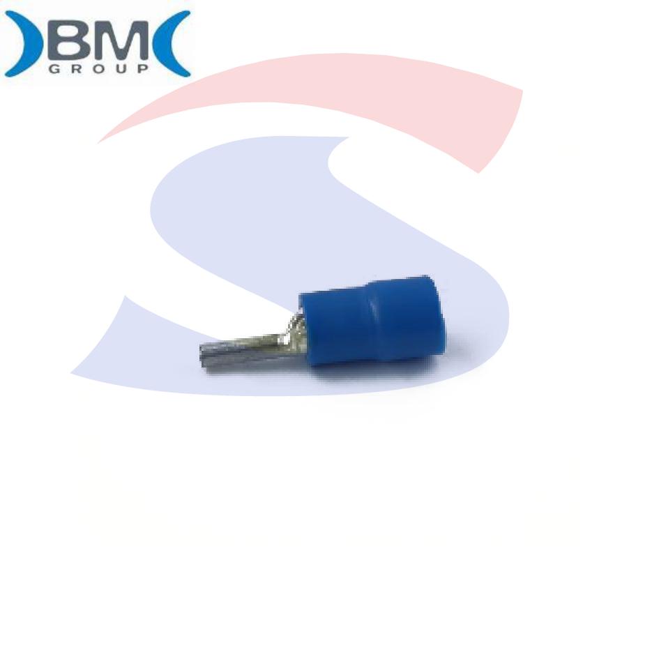 Puntalino rotondo chiuso preisolato Blu 2,5 mm² - BMM 00250