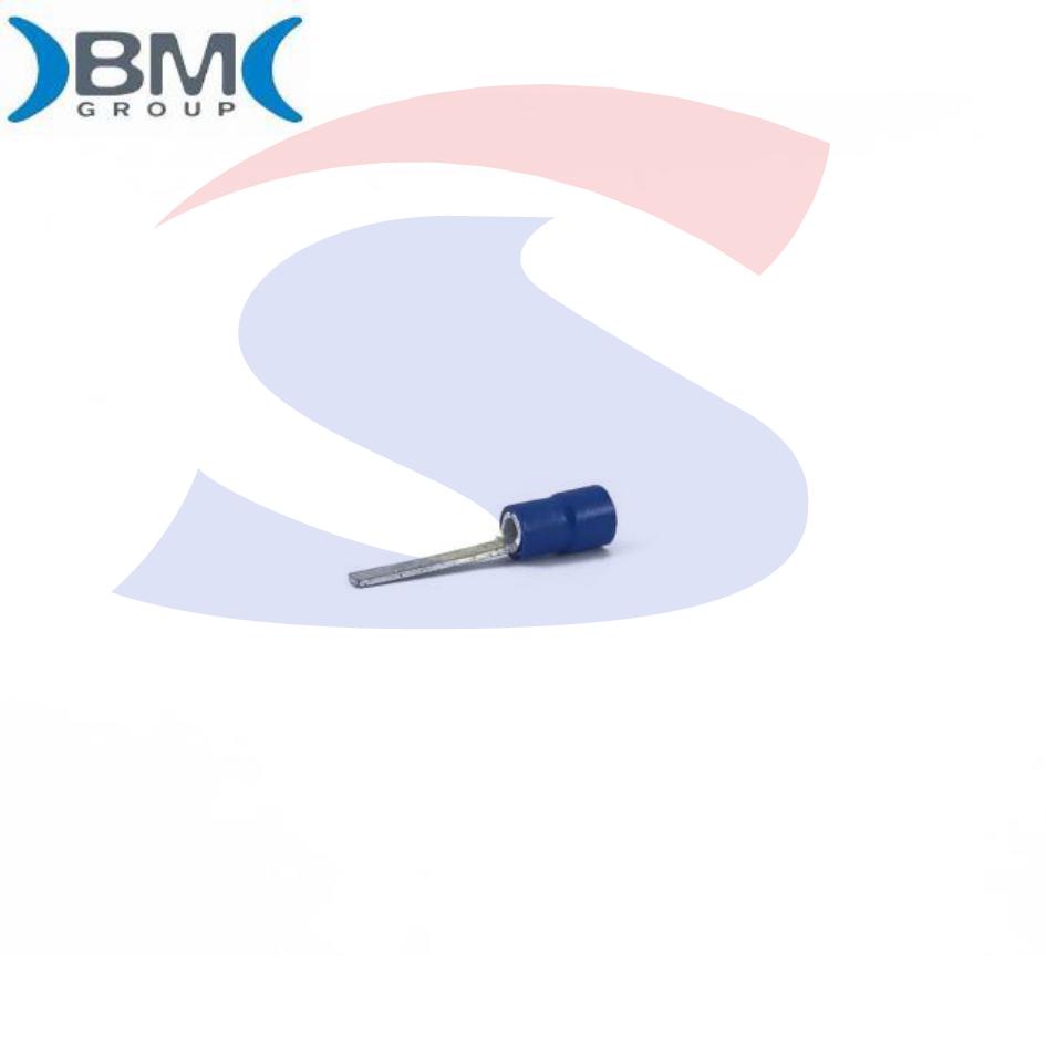 Puntalino piatto chiuso preisolato Blu 2,5 mm² - BMM 00252
