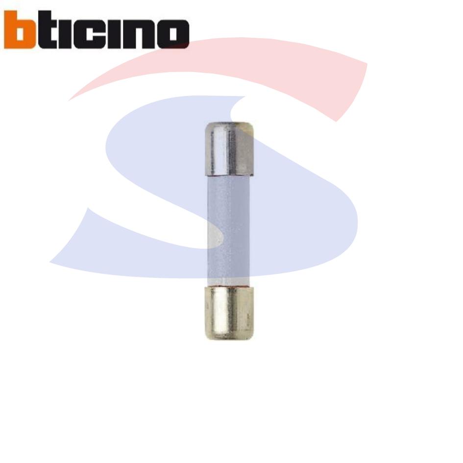 Fusibile tipo miniatura in vetro 6 x 28 mm 4 A 250 V - BTICINO T0/4