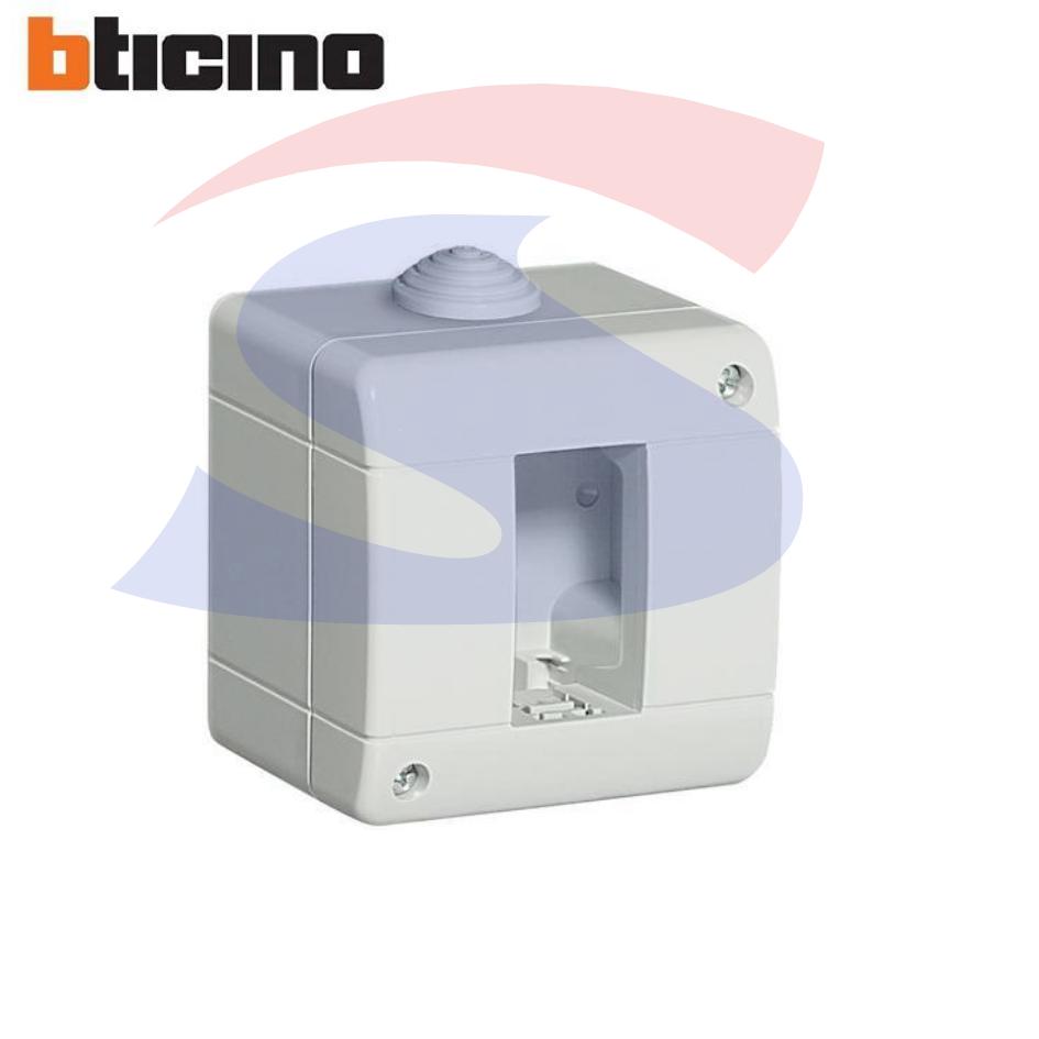 Cassetta portafrutti da esterno 76x76x55 mm 1 posto - BTICINO 24401