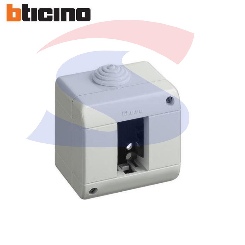 Cassetta portafrutti da esterno 76x76x55 mm 1 posto - BTICINO 25401
