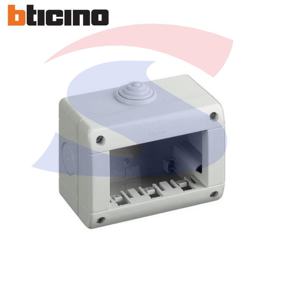 Cassetta portafrutti da esterno 100x76x55 mm 3 posti - BTICINO 25403