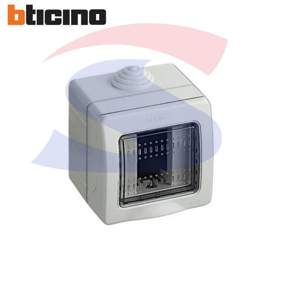 Cassetta portafrutti da esterno 76x76x65 mm 1 posto - BTICINO 25501