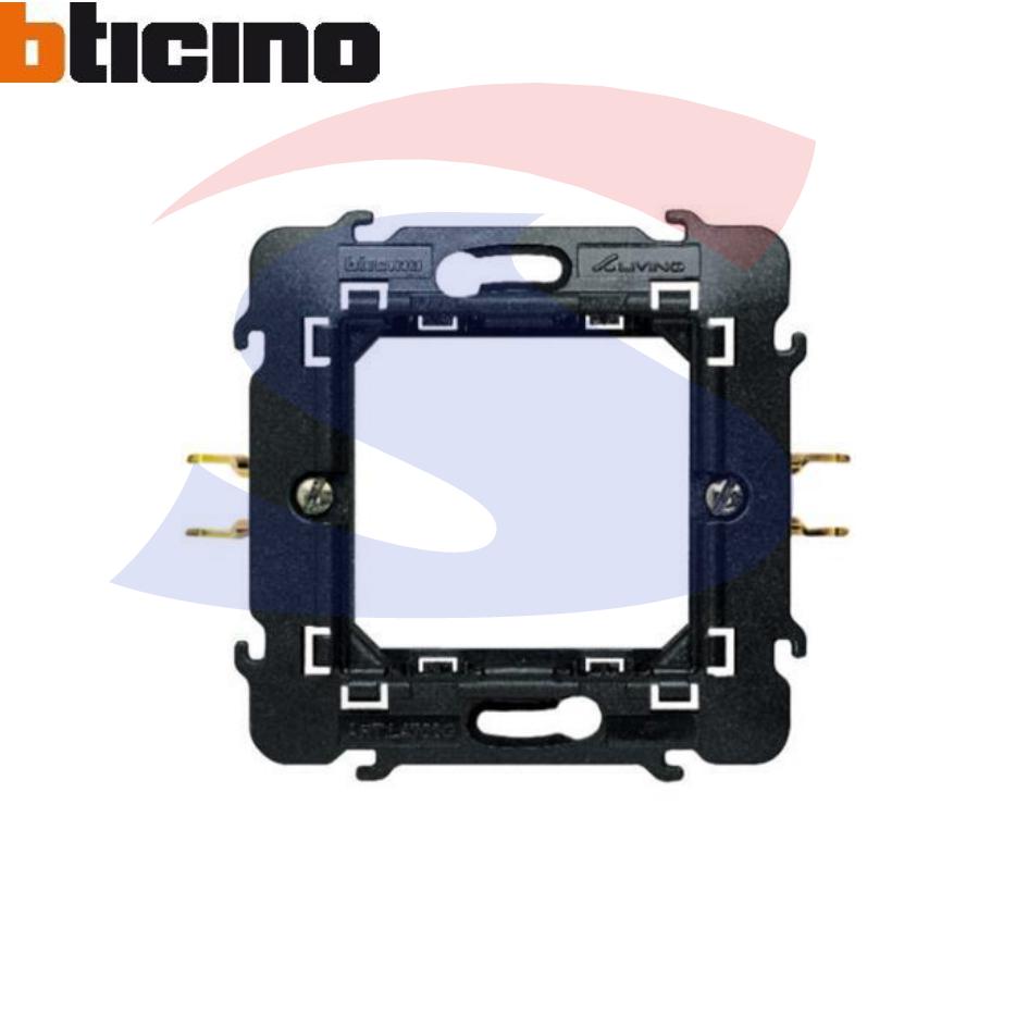 Supporto 2 moduli con graffette serie "LivingLight" - BTICINO L4702G