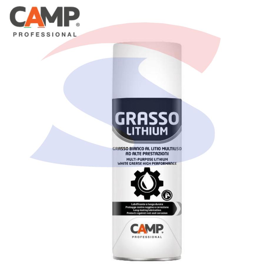 Lubrificante spray Grasso Lithium Camp da 400 ml - CAMP 1138400