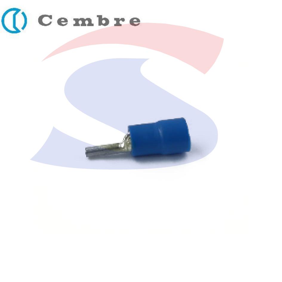 Puntalino rotondo chiuso preisolato Blu 2,5 mm² - CEMBRE BF-P8