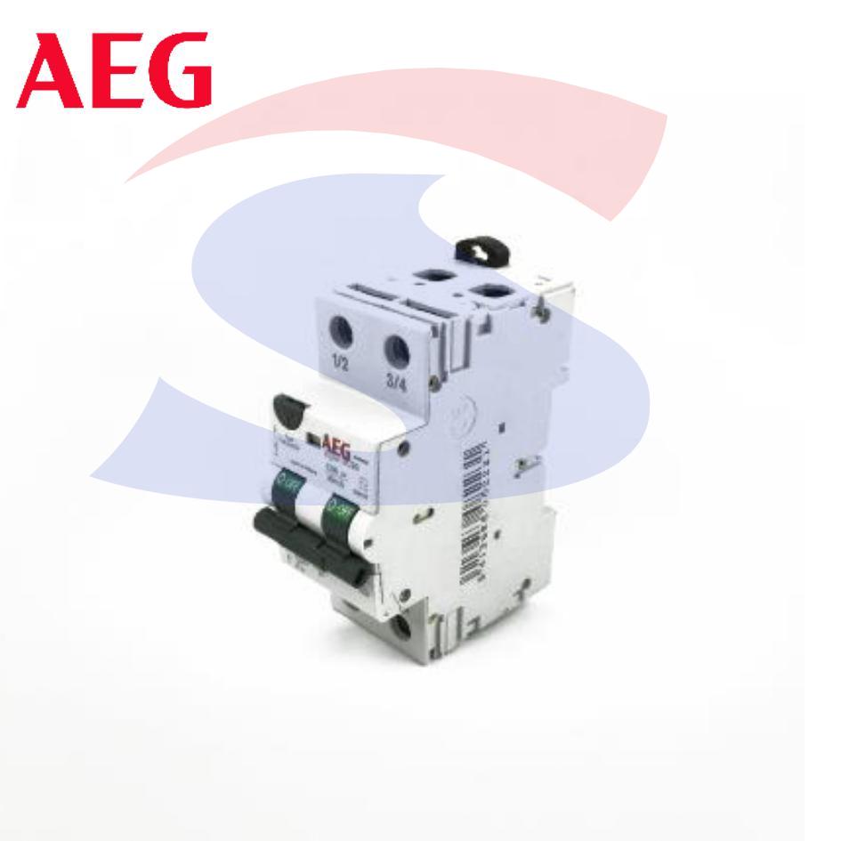 Interruttore automatico differenziale bipolare 16 A - AEG DC90C16/030
