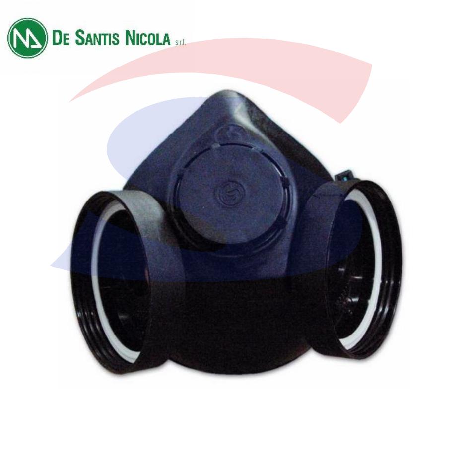 Maschera antigas "Polimask 100-2" senza filtro - DE SANTIS 22871
