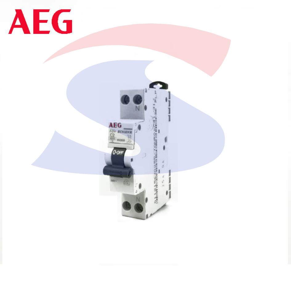 Interruttore automatico bipolare Compatto AEG Elfa90 da 40 A - AEG EC91EC40NR