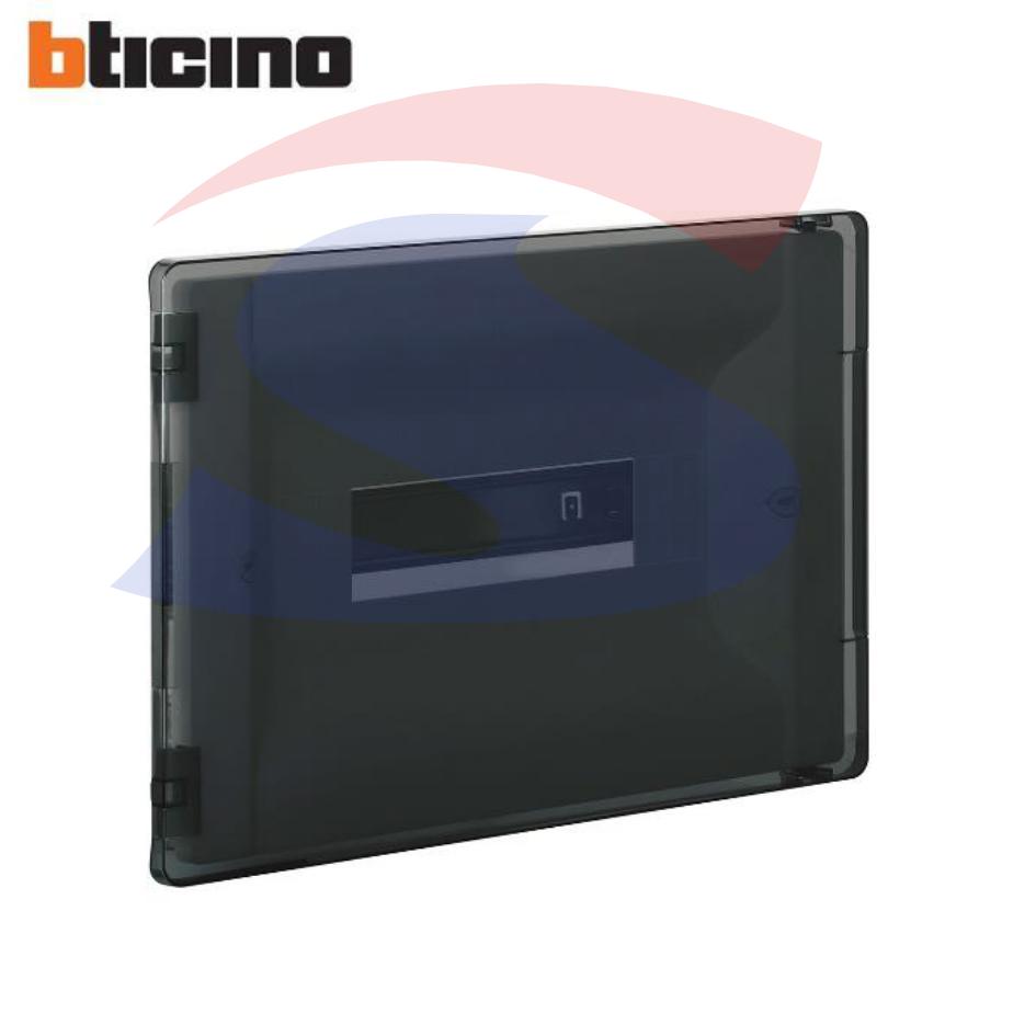 Frontalino in resina termoplastica 24 moduli fumè - BTICINO F315P24