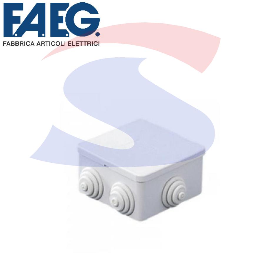Cassetta di derivazione stagna 120x80X50 mm - FAEG 13414