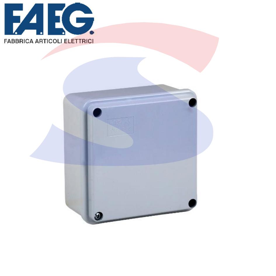 Cassetta di derivazione stagna 100x100x50 mm - FAEG 13504
