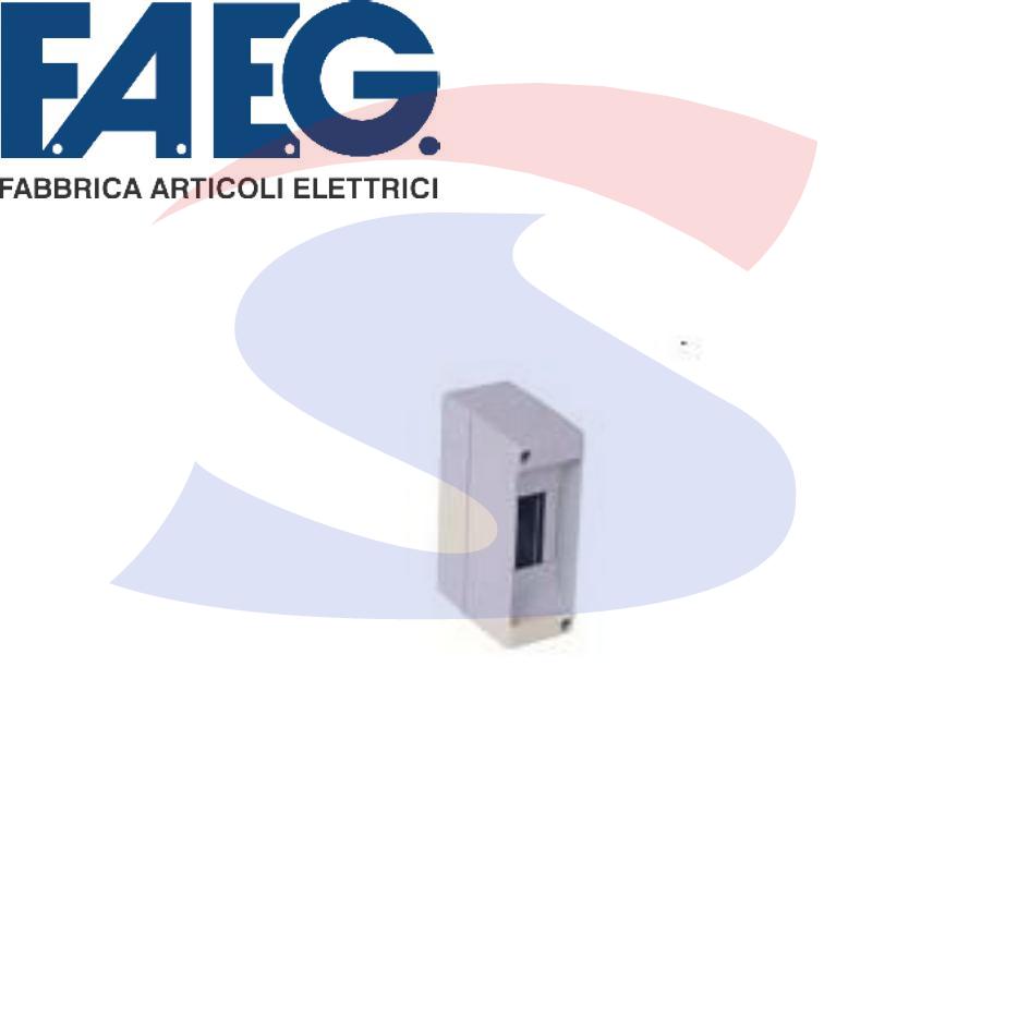 Centralino modulare da esterno 45X130x85 mm 1/2 moduli - FAEG 14011