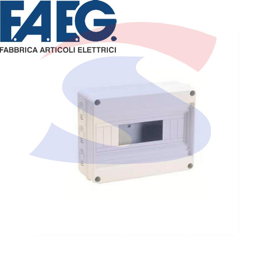 Centralino modulare da esterno 190X145x90 mm 6/8 moduli - FAEG 14108