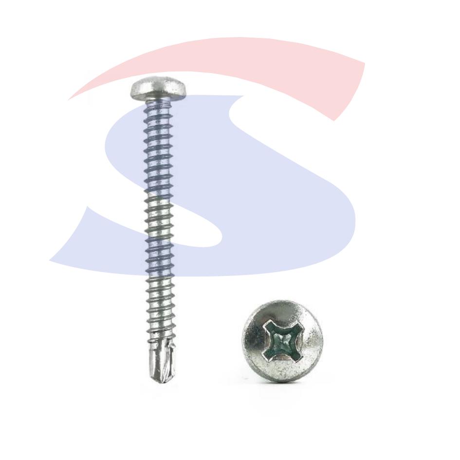 Vite Autoperforanti TC Calotta ed Impronta a Croce ZN 3,9X38 - MUSTAD 17617