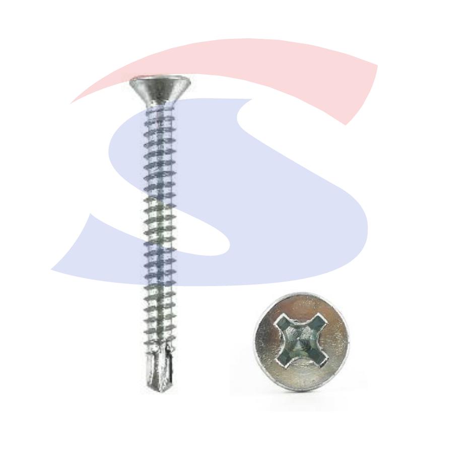 Vite Autoperforante TSP Calotta e Impronta a Croce ZN 3,5X16 - MUSTAD 17641