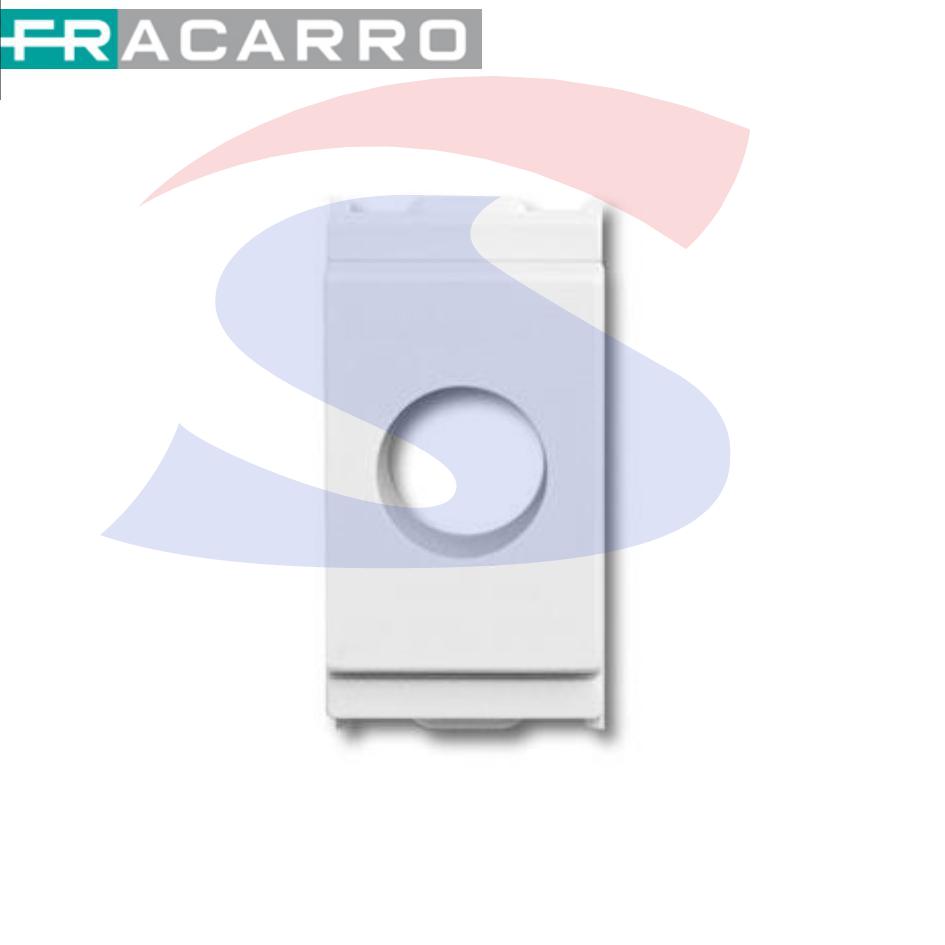 Adattatore 1 foro presa TV per serie Vimar Idea, Bianco - FRACARRO 280748
