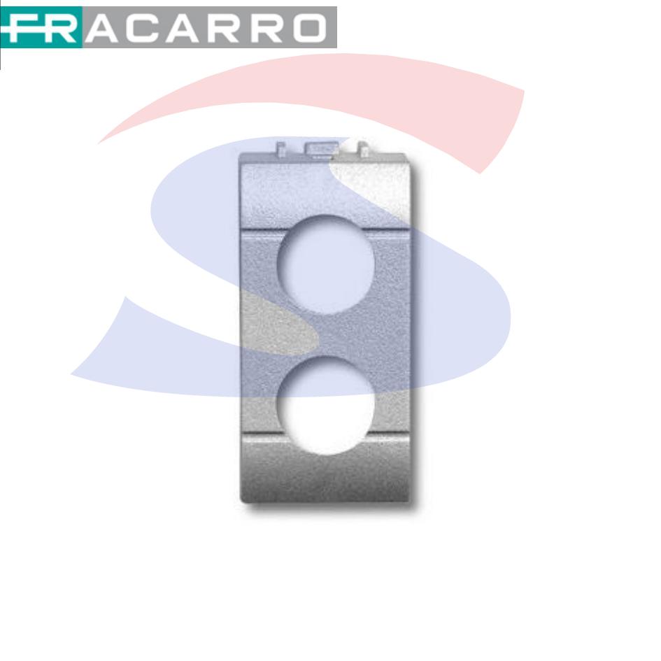 Adattatore 2 fori presa TV+Sat per serie Bticino Light - FRACARRO 280802