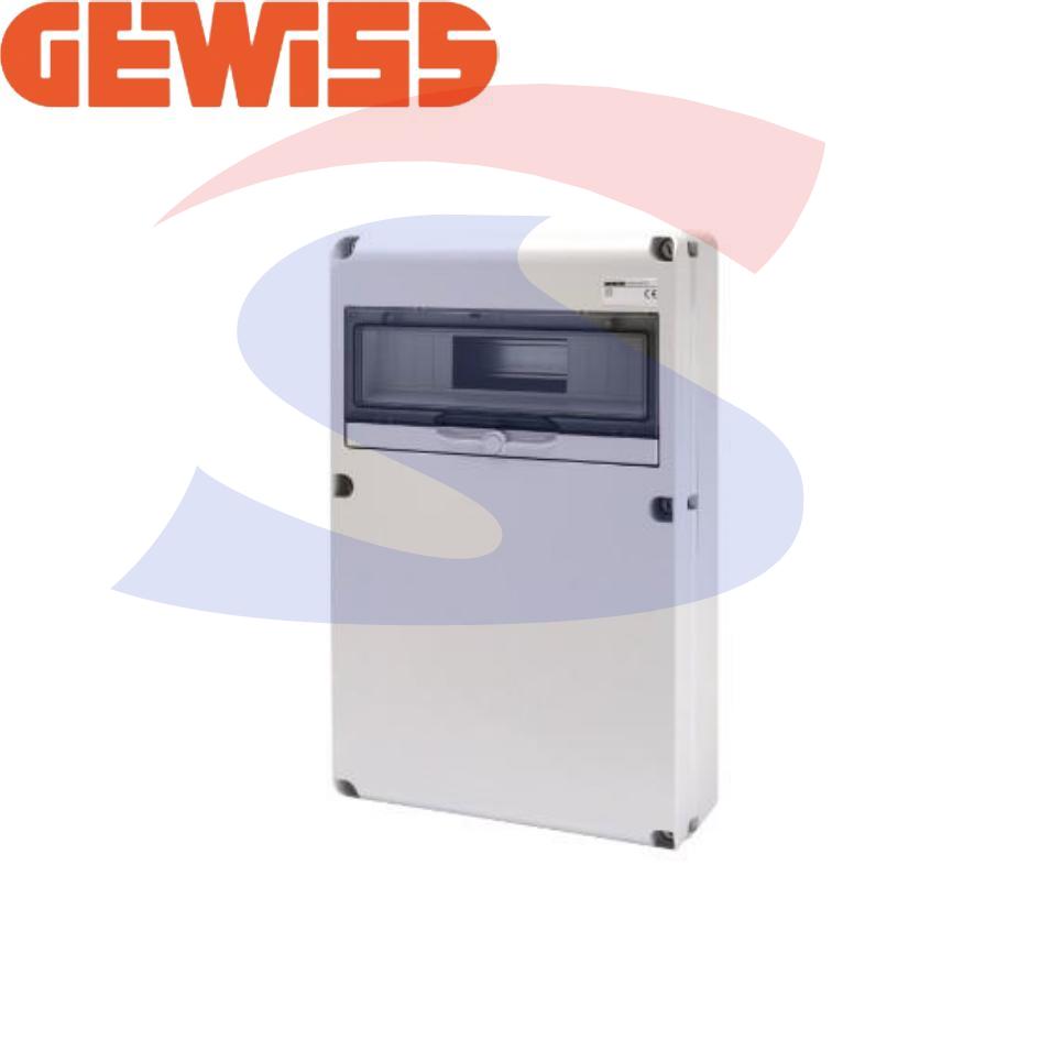 Centralino modulare da esterno 320X510x135 mm 14 moduli - GEWISS GW68007N