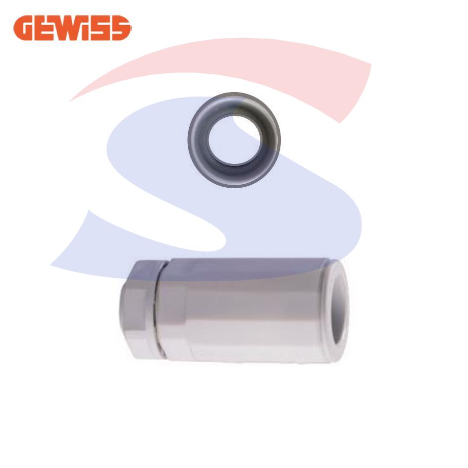 Raccordo Tubo-Scatola IP67 Ø 25mm Grigio RAL7035 - GEWISS DX43225