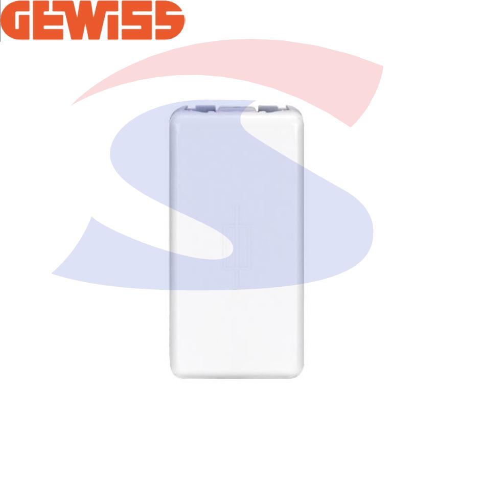 Portafusibile 16 A 250 V serie System White - GEWISS GW20401