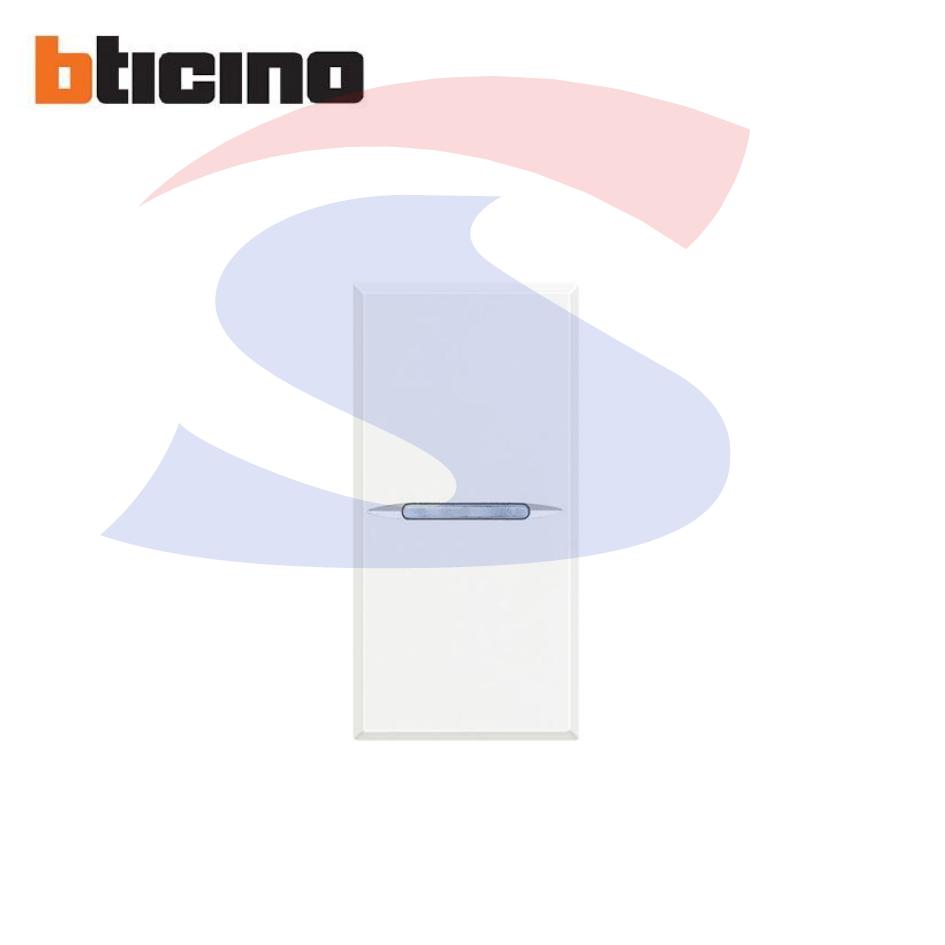 Invertitore assiale serie "AXOLUTE" 1P 16A e 250V, Bianco - BTICINO HD4004