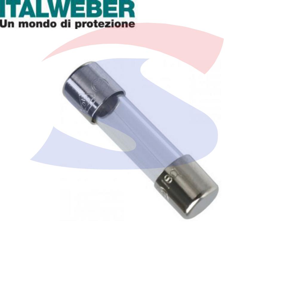 Fusibile in vetro 5x20 mm 20 A 250 V - ITALWEBER 0105020