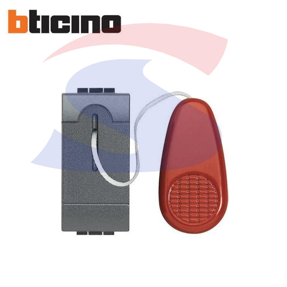 BTICINO N4005N - Pulsante 1P No 10 A 250 Vac - Bianco - LivingLight