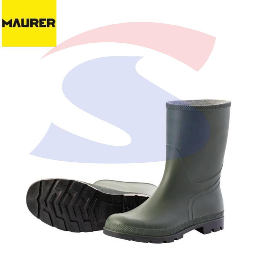 Stivali in PVC a tronchetto Numero 42, Verde - MAU 50477