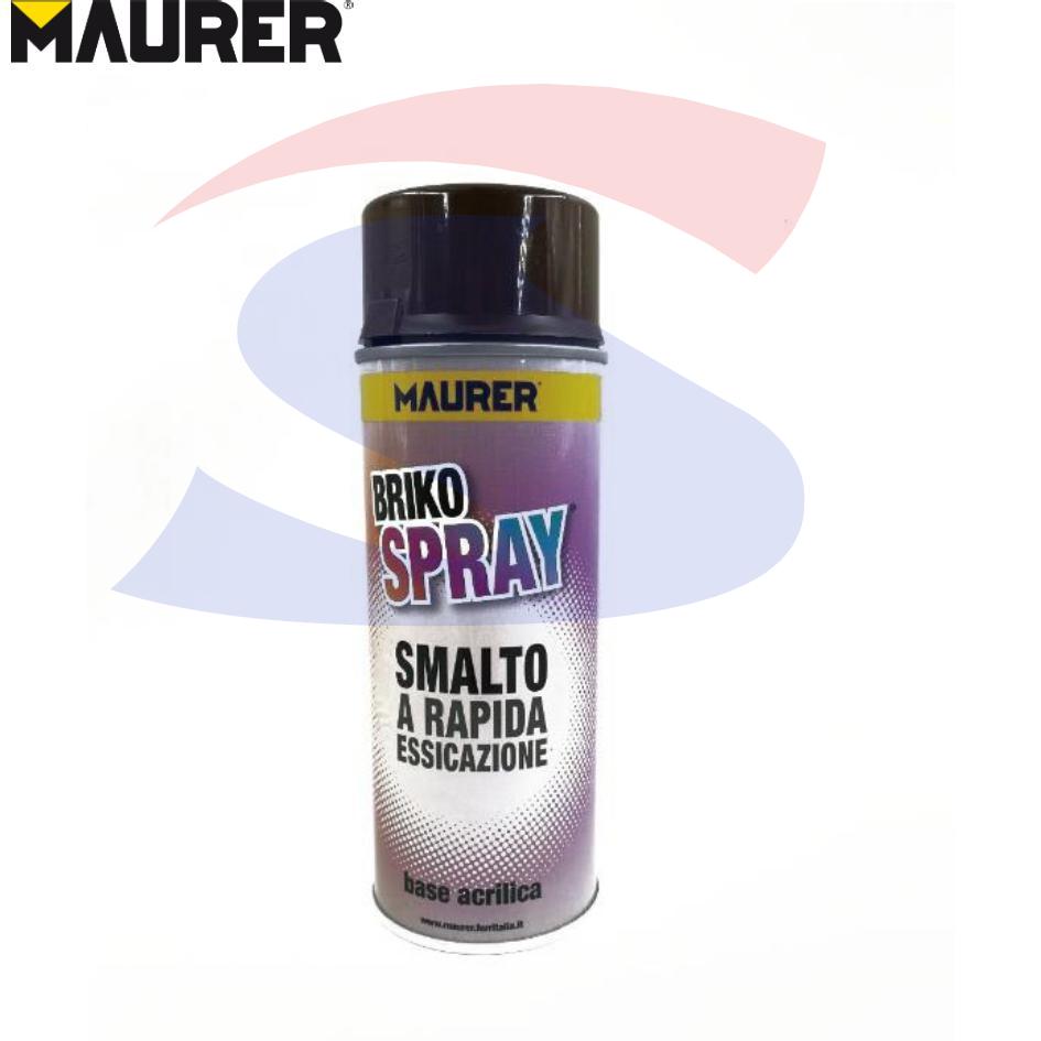 Smalto Briko Spray Maurer colore Marrone cioccolato da 400ml - MAU 86986