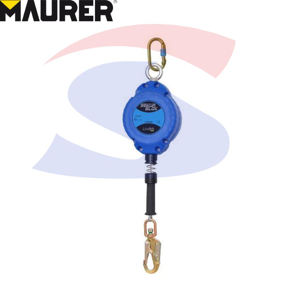 Smorzatore En354 Peso 100kg Imbracatura Anticaduta ACE Safety - Set EN361 Con Cordino A Y 1.5m, Omologato CE Per 100kg Accessori Antinfortunistica