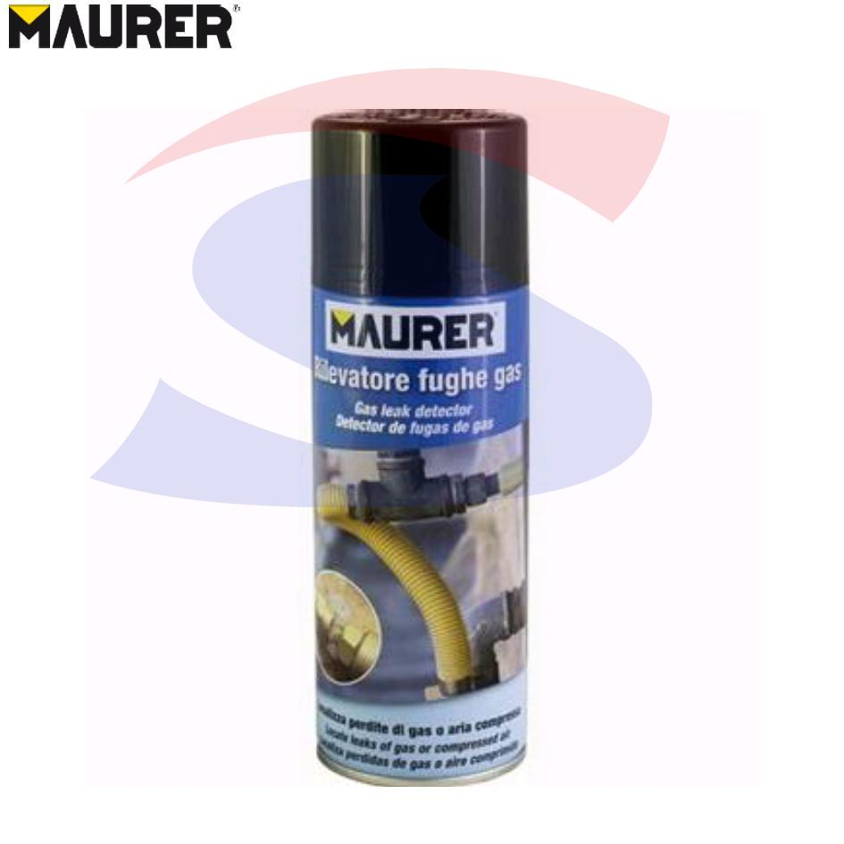 Rivelatore fughe di gas spray Maurer da 300 ml - MAU 96901