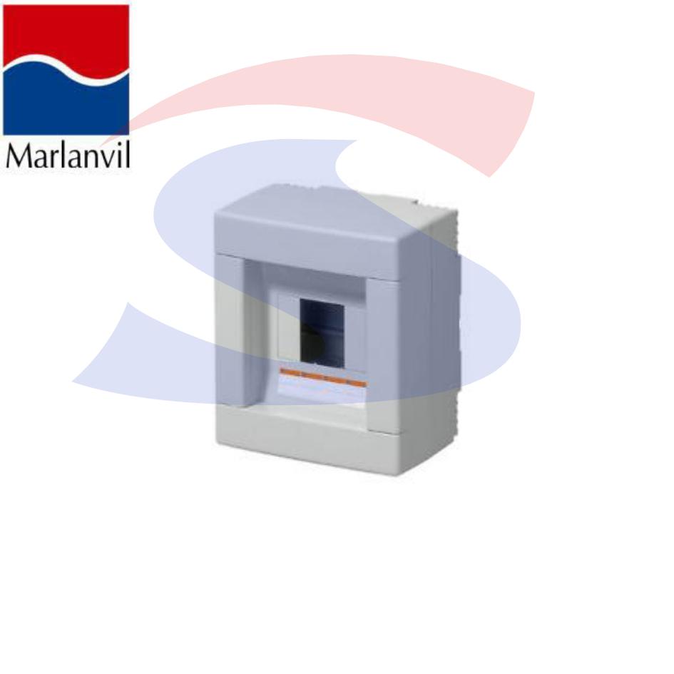 Centralino modulare da esterno 140X135x90 mm 4/6 moduli - MARLANVIL 90.06