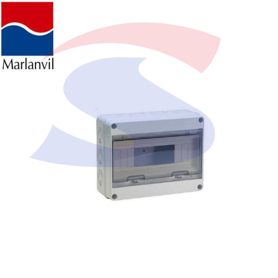 Centralino modulare da esterno 250X200x110 mm 6/12 moduli - MARLANVIL 92.12