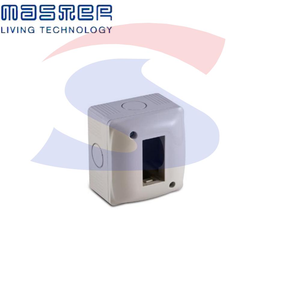 Cassetta portafrutti da esterno 75x80x47 mm 1 posto - MASTER 43301