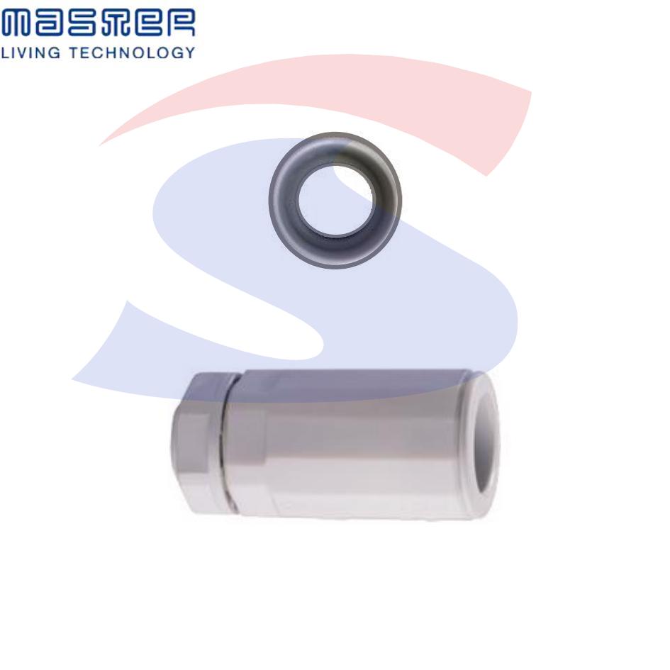 Raccordo Tubo-Scatola IP65 Ø 25 mm Grigio RAL7035 - MASTER RTS2025