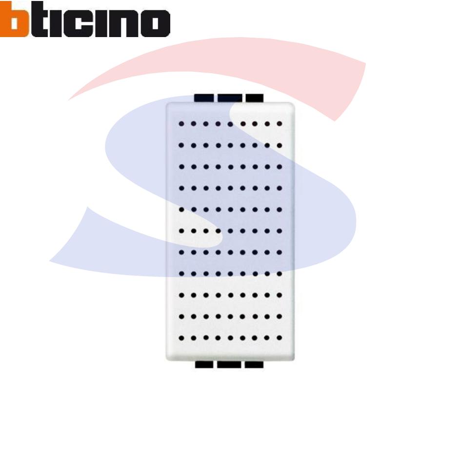 Suoneria serie "LivingLight" 230 V, Bianco - BTICINO N4351/230