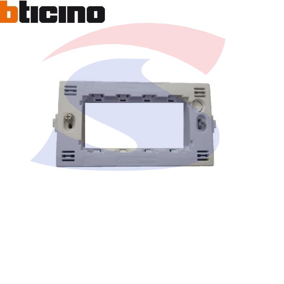 Supporto 4 moduli con viti serie "LivingLight" - BTICINO N4704