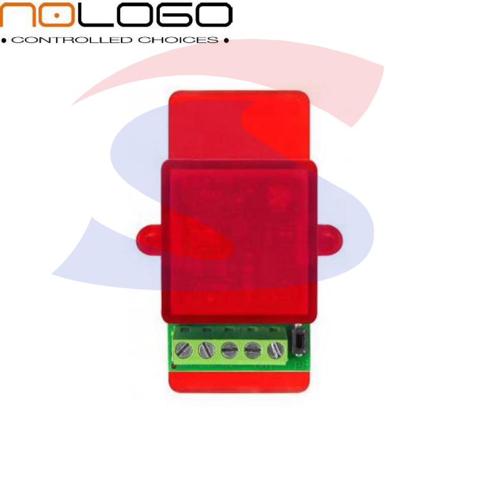 Mini ricevitore monocanale per comando di elettroserrature - NOLOGO RX1-SER