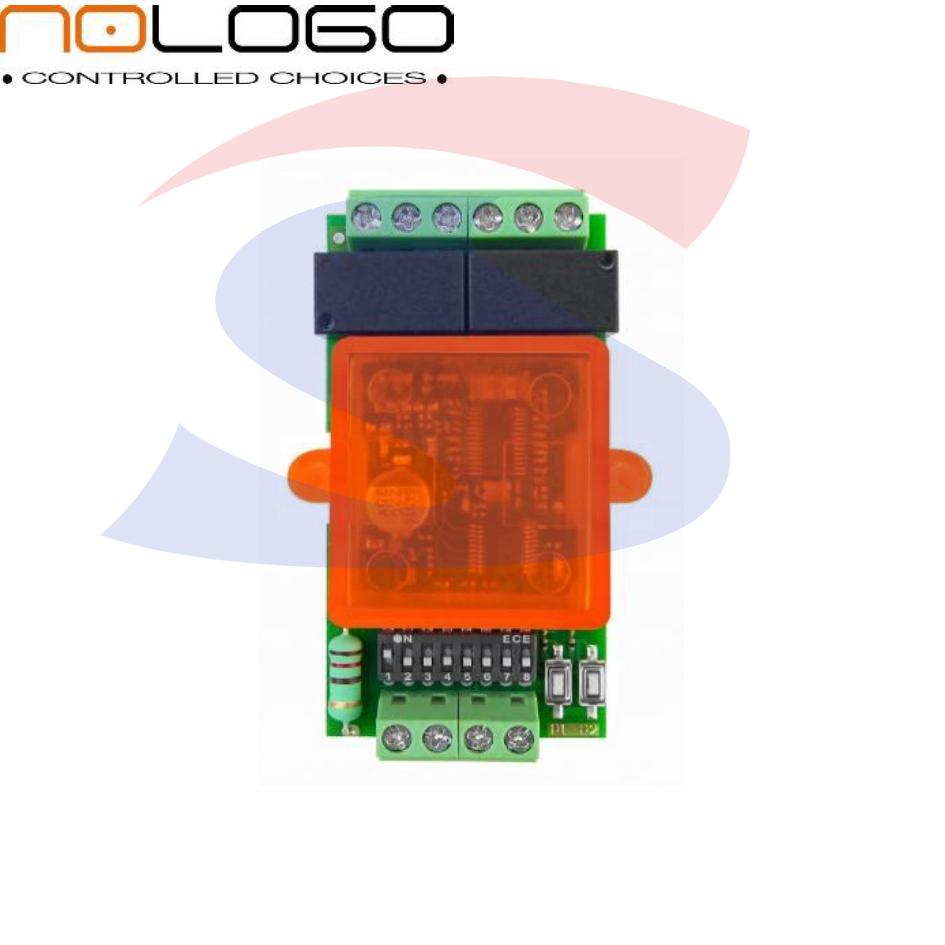 Mini ricevitore bicanale per comando di luci - NOLOGO RX2-LUCI