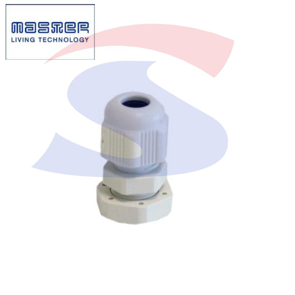Pressacavo passo PG29 per cavo Ø 18 - 25 mm Grigio RAL7035 - MASTER PPG2029