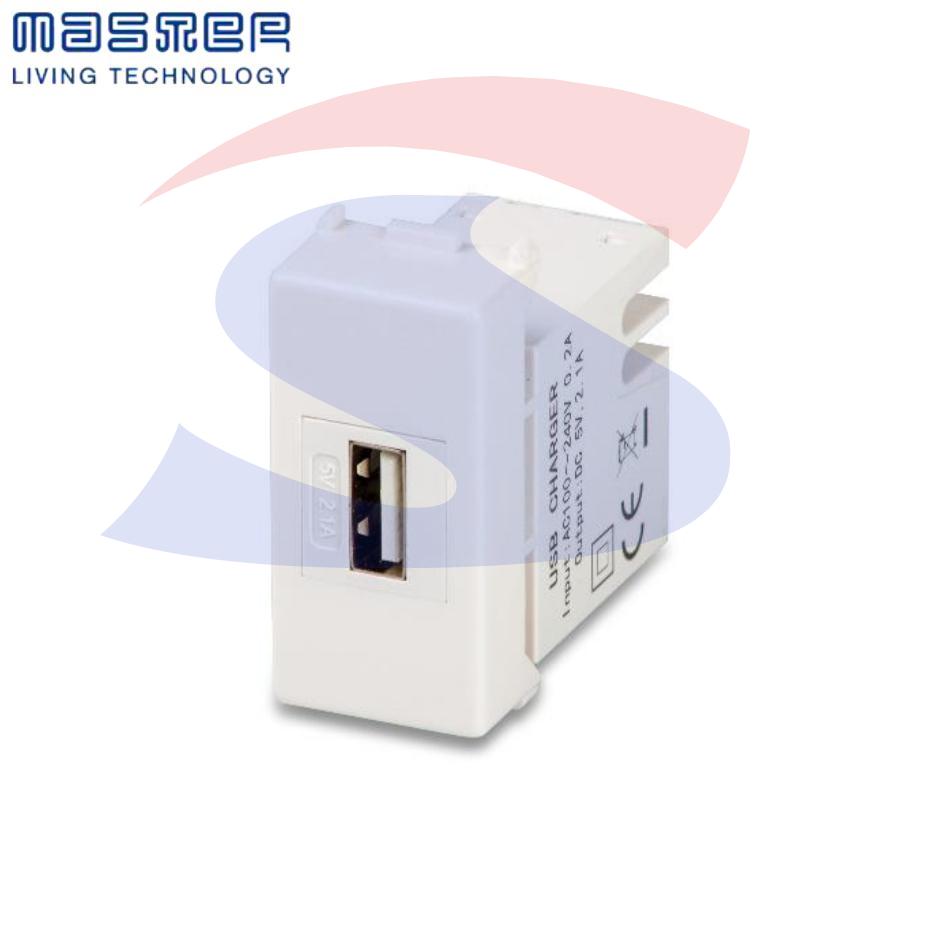 Prese Tipo A E C Supporti Gloca Per Serie Matix - Set Per Prese Usb 2 In 1 Tipo A P 1363381