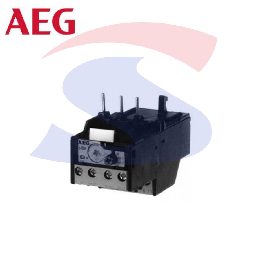 Relè termico per protezione contattori 1NO + 1NC, 14,5-18 A - AEG B18K-180