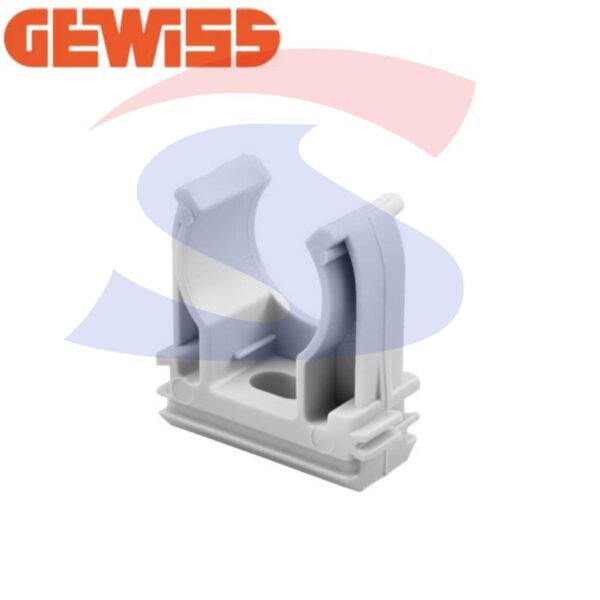 Clip Supporto Per Tubi Gewiss - Polimero Antishock Grigio 25mm (25 Pz) - Foto 10