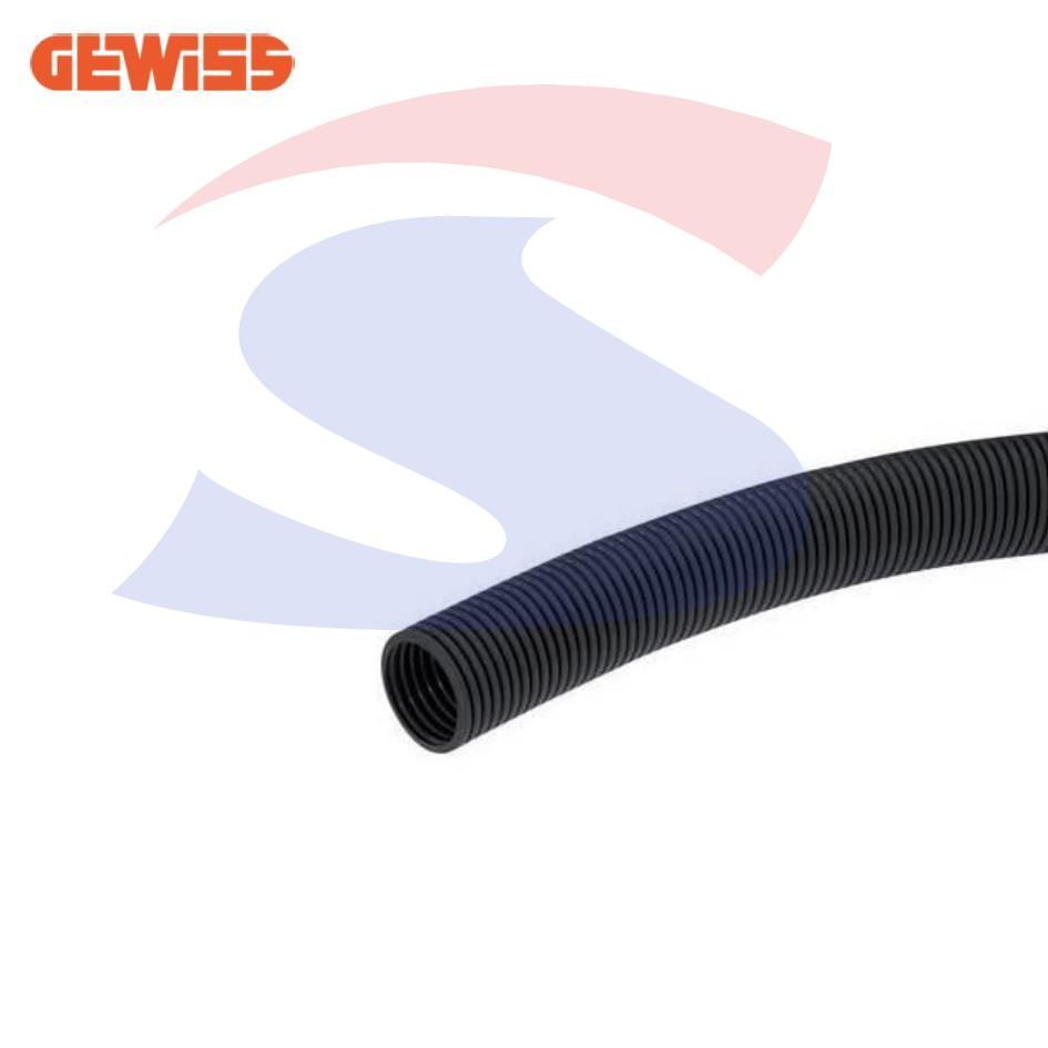 Tubo pieghevole medio Nero FK15 Ø 20 mm senza tiracavo - GEWISS DX15020
