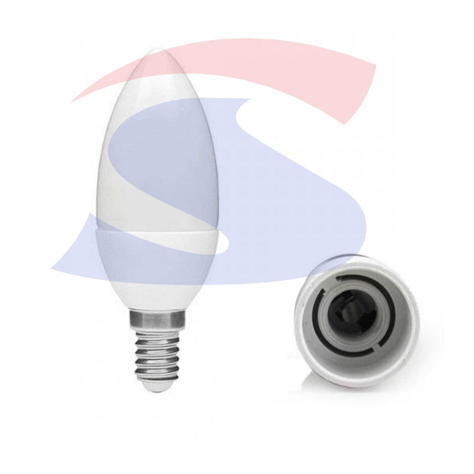 Lampadina LED E14 5 W Oliva 4.000 K - BEGHELLI 56981