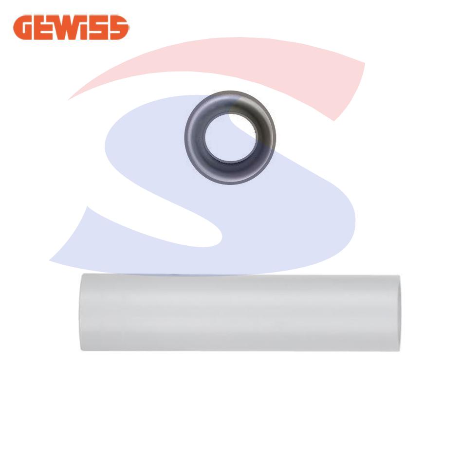 Manicotto RK IP40 Ø 25mm halogen free Grigio RAL7035 - GEWISS DX40025