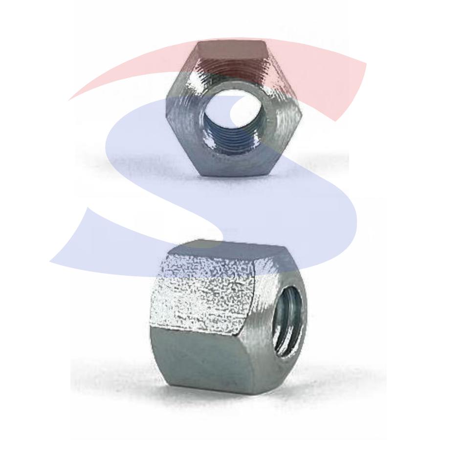 Dado Esagonale Autobloccante Lock Zincato Passo Grosso M6 - VITI AUTZNMAM06LOCK