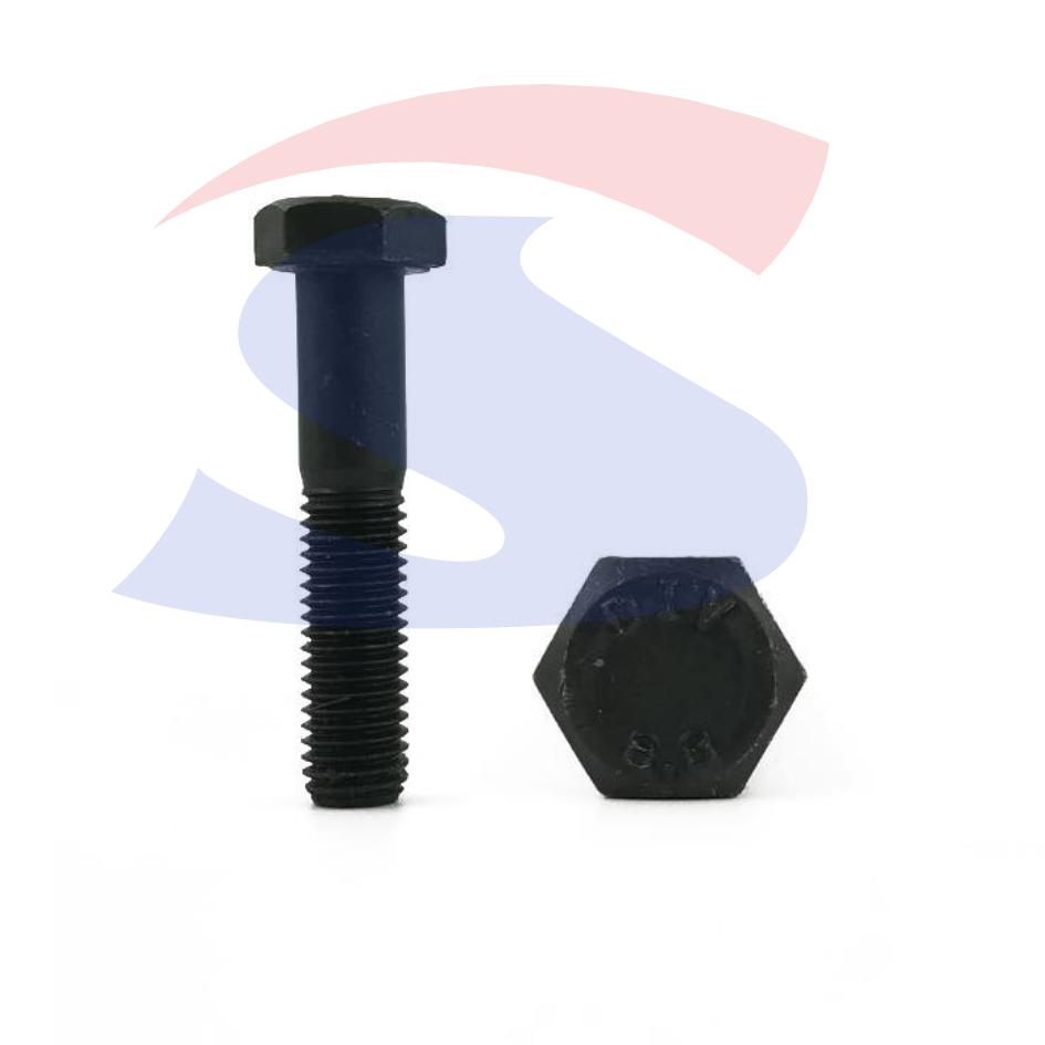 Vite TE 8.8 Parzialmente Filettata Brunita 5x50 mm - VITI VITTEM05X50PF