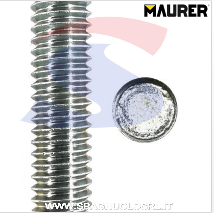 BARRA FILETTATA ZINC.1MT 14MMPASSO GROSSO 2 - MAU 91586